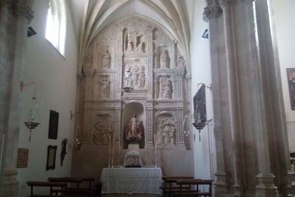 13 Baena,Retablo Lateral iglesia de Santa Mª La Mayor